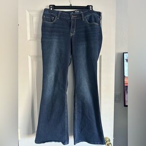 Hollister Dark Blue Flare Jeans